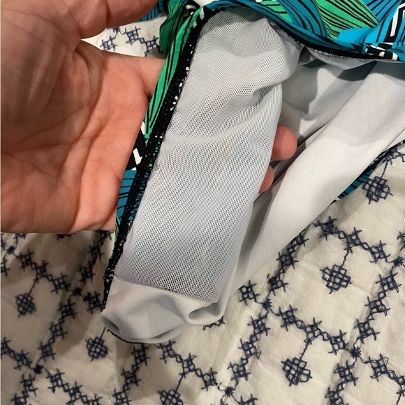 Jantzen blue free tropical floral one piece swimsuit small 6 - Picture 6 of 8